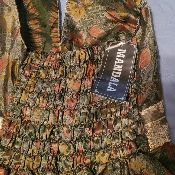 COPY - Halter Back Goddess dress-silk/polyester - Picture 10 of 12